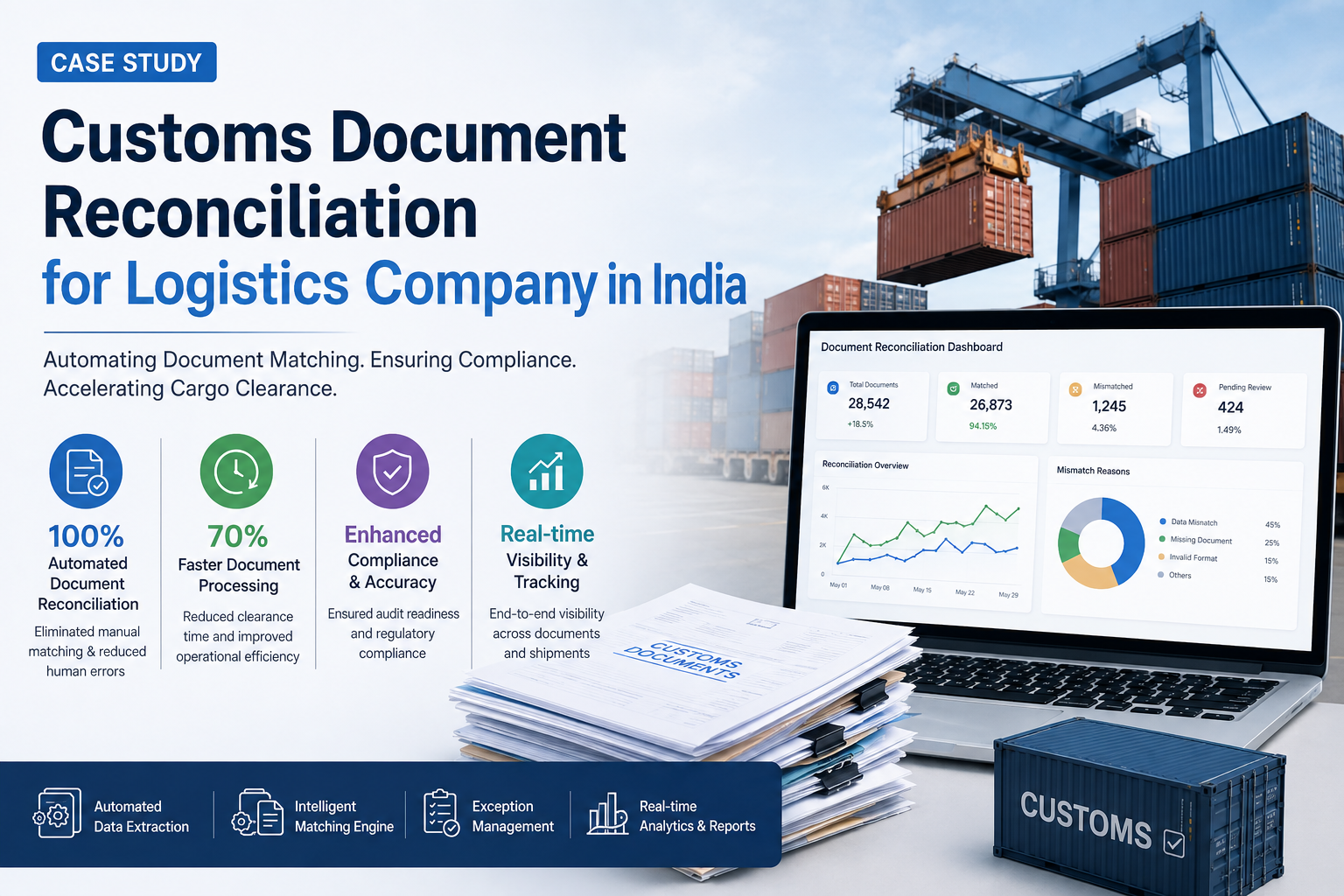 Reducing Customs Port Demurrage via Automated Document Reconciliation